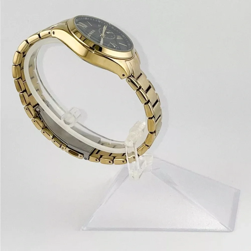 Fossil Chronograph Gold-Tone Stainless Steel Watch #101